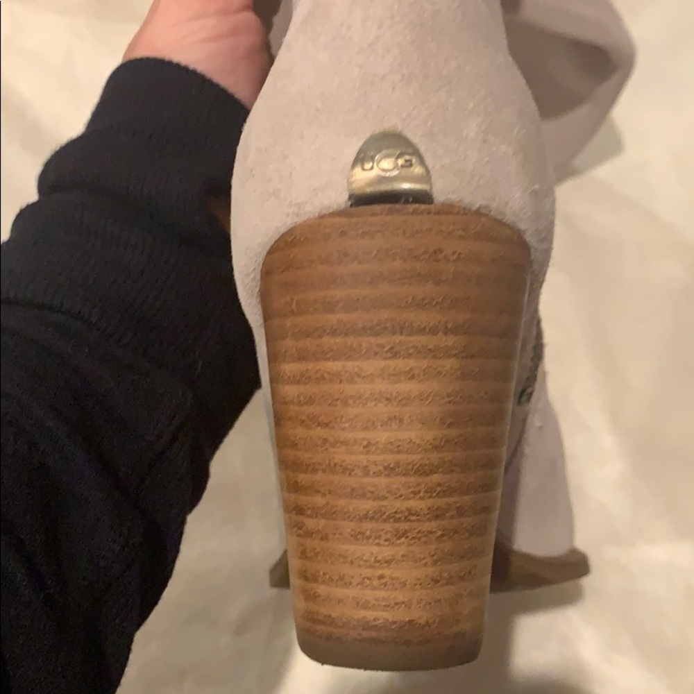 UGG Suede Zip Up Boot - Picture 5 of 7